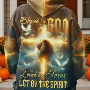 Blessed By God Loved By Jesus Let By The Spirit T-Shirt