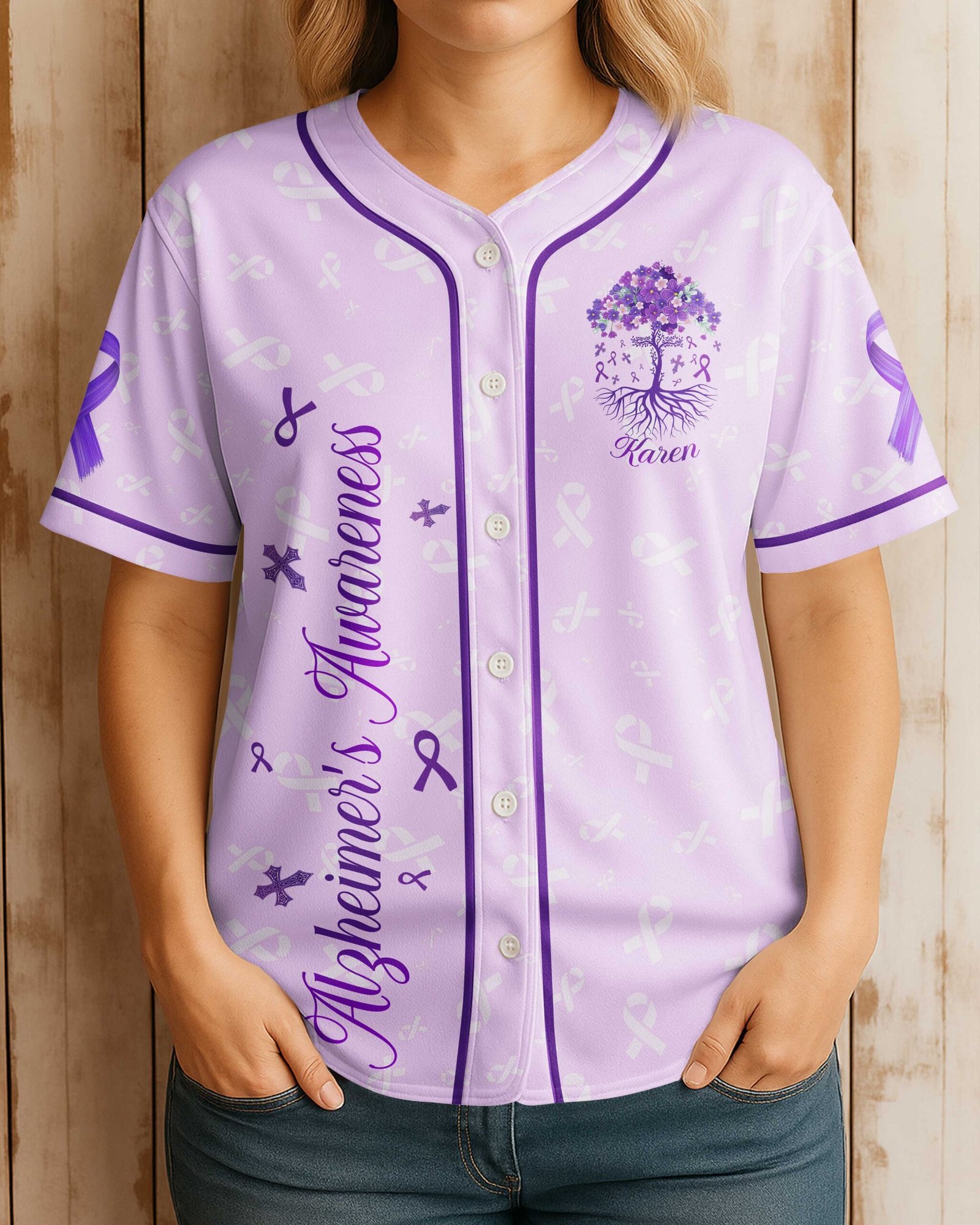 I Can Do All Things Through Christ All Over Print Jersey - Image 3