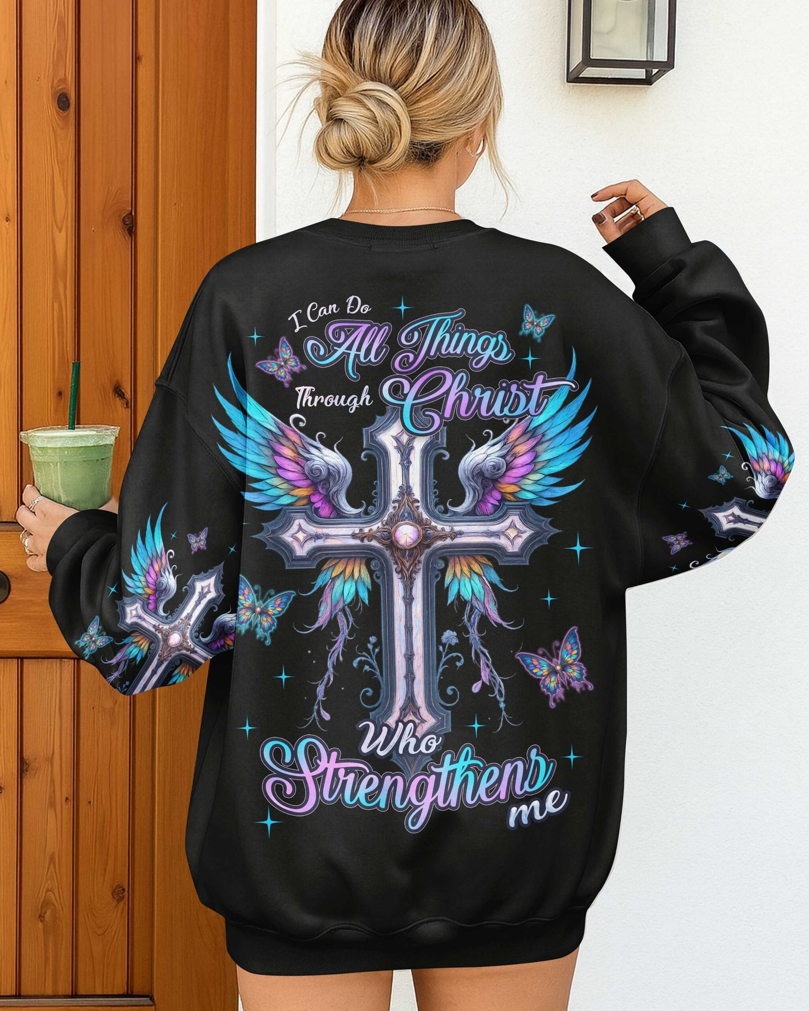 I Can Do All Things Through Christ Who Strengthens Me T-Shirts - Image 8