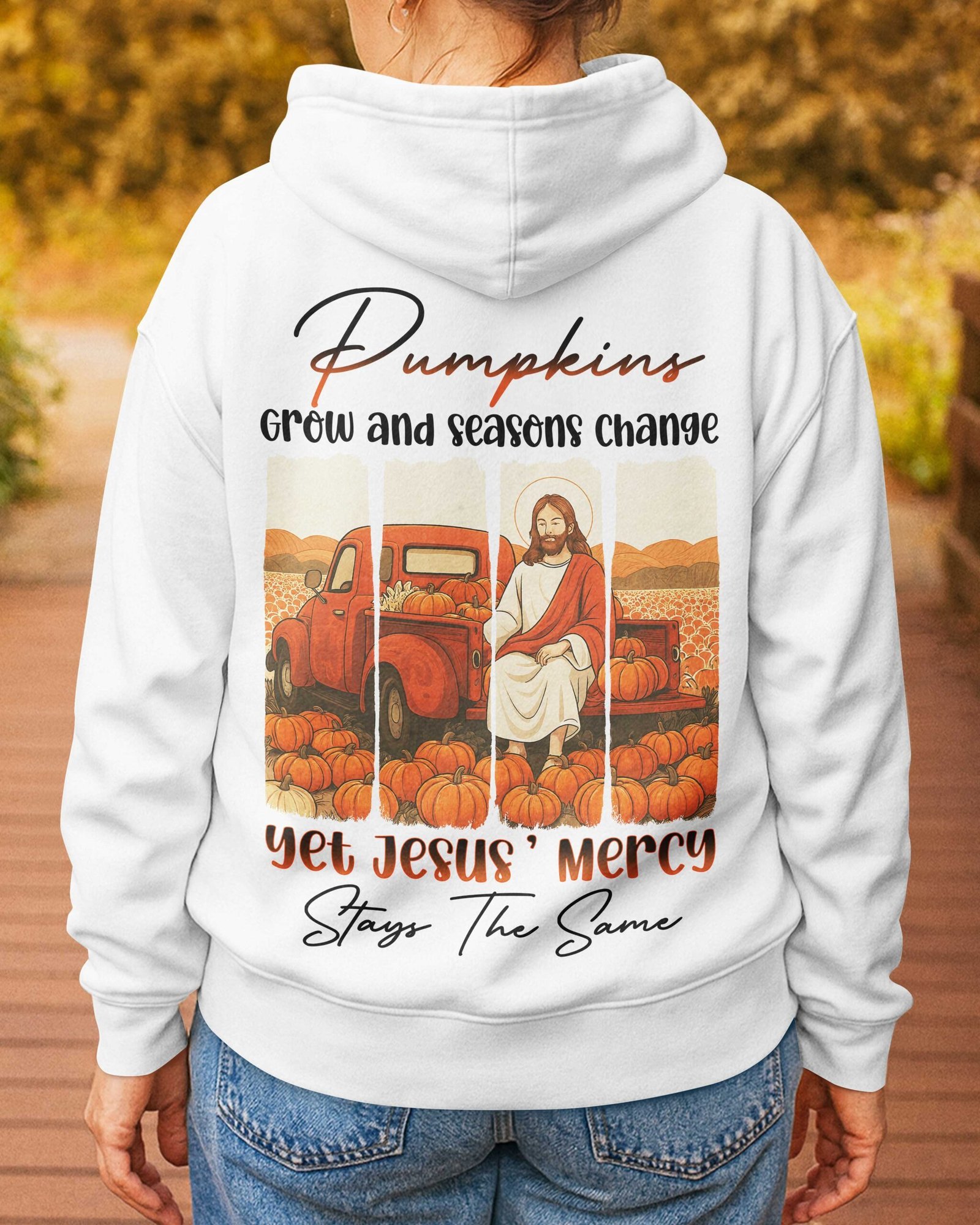 Pumpkins Grow Hoodie - Image 5